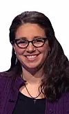 Jamie Logan on Jeopardy!