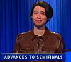 Stella Trout, today's Jeopardy! winner (for the July 27, 2026 game.)