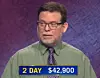 Kevin Walsh, today's Jeopardy! winner (for the October 9, 2020 game.)