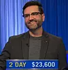Brandon Monsman, today's Jeopardy! winner (for the May 15, 2025 game.)