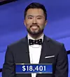 Robert Kaine, today's Jeopardy! winner (for the September 23, 2020 game.)