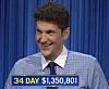 Matt Amodio, today's Jeopardy! winner (for the October 4, 2021 game.)