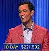 Tristan Williams, today's Jeopardy! winner (for the May 19, 2026 game.)