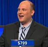 Tyler Griffith, today's Jeopardy! winner (for the May 27, 2025 game.)