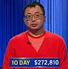 Jamie Ding, today's Jeopardy! winner (for the March 26, 2026 game.)