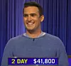 Emmett Stanton, today's Jeopardy! winner (for the September 19, 2022 game.)