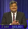 Luigi de Guzman, today's Jeopardy! winner (for the September 12, 2022 game.)
