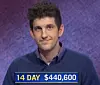 Matt Amodio, today's Jeopardy! winner (for the August 9, 2021 game.)