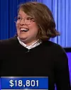 Laurel Day, today's Jeopardy! winner (for the November 28, 2024 game.)