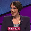 Jill Rausch, today's Jeopardy! winner (for the January 1, 2021 game.)