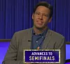 Ike Barinholtz, today's Celebrity Jeopardy! winner (for the October 9, 2022 game.)