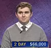 Brayden Smith, today's Jeopardy! winner (for the December 16, 2020 game.)