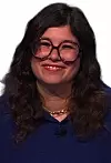 Natalie Shapero on Jeopardy!