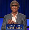 Mo Rocca, today's Celebrity Jeopardy winner (for the December 6, 2023 game.)