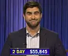 Matt Mierswa, today's Jeopardy! winner (for the July 20, 2022 game.)