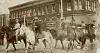 A photograph of a man on horseback, used during Final Jeopardy on April 3, 2018.