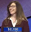 Leslie Minot, today's Jeopardy! winner (for the December 2, 2020 game.)