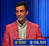 Tristan Williams, today's Jeopardy! winner (for the May 15, 2026 game.)
