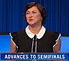Kendra Blanchette, today's Jeopardy! winner (for the October 4, 2023 game.)