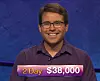 Kyle Jones, today's Jeopardy! winner (for the September 13, 2018 episode.)