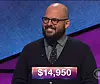 Matt Lisiecki, today's Jeopardy! winner (for the March 2, 2018 episode.)