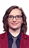 Lindsay Evans on Jeopardy!
