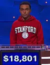 Isaac Applebaum, today's Jeopardy! National College Championship winner (for semifinal #2 on February 17, 2022).