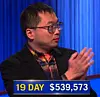Jamie Ding, today's Jeopardy! winner (for the April 8, 2026 game.)