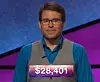 Kyle Jones, today's Jeopardy! winner (for the September 12, 2018 episode.)