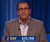 Ben Goldstein, today's Jeopardy! winner (for the June 19, 2023 game.)
