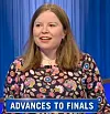 Adriana Harmeyer, today's Jeopardy! winner (for the August 5, 2025 game.)