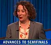 Deb Bilodeau, today's Jeopardy! winner (for the February 6, 2024 game.)