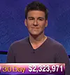 James Holzhauer, today's Jeopardy! winner (for the May 29, 2019 game.)
