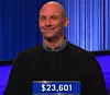 Josh Weikert, today's Jeopardy! winner (for the August 8-9, 2026 game.)