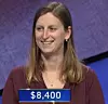 Emily Seaman, today's Jeopardy! winner (for the March 31, 2021 game.)