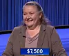 Carrie Cadwallader, today's Jeopardy! winner (for the January 27, 2022 game.)