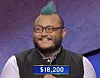 T.J. Tallie, today's Jeopardy! winner (for the December 1, 2020 game.)