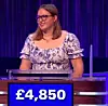 Abby Hallett, today's Jeopardy! winner (for the March 24, 2025 game.)