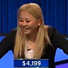 Crystal Zhao, today's Jeopardy! winner (for the April 3, 2023 game.)