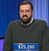 Andrew Hayes, today's Jeopardy! winner (for the November 1-2, 2025 game.)