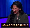 Mina Kimes, today's Celebrity Jeopardy winner (for the May 12, 2026 game.)