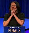 Katie Nolan, today's Celebrity Jeopardy winner (for the January 9, 2024 game.)