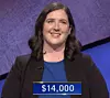 Amanda Ganske, today's Jeopardy! winner (for the May 12, 2021 game.)