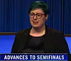 Kat Jepson, today's Jeopardy! winner (for the February 13, 2024 game.)