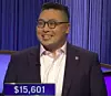 William Chou, today's Jeopardy! winner (for the July 18, 2022 game.)