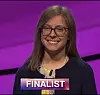 Claire Bishop, today's Jeopardy! winner (for the September 4, 2018 episode.)