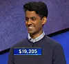 Arman Ramnath, today's Jeopardy! winner (for the June 24, 2021 game.)