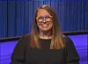Erica Weiner-Amachi on the July 18, 2022 episode of Jeopardy!