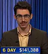 Isaac Hirsch, today's Jeopardy! winner (for the July 10, 2024 game.)