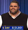 Ryan Long, today's Jeopardy! winner (for the September 2, 2022 game.)